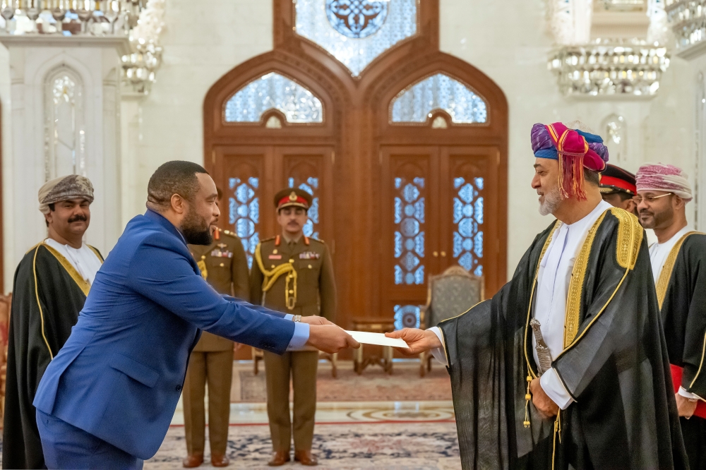 Duncan Mulima, Ambassador of the Republic of Zambia to the Sultanate of Oman.