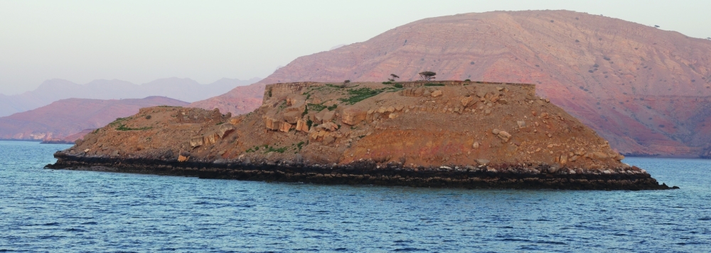 Telegraph Island in Khasab