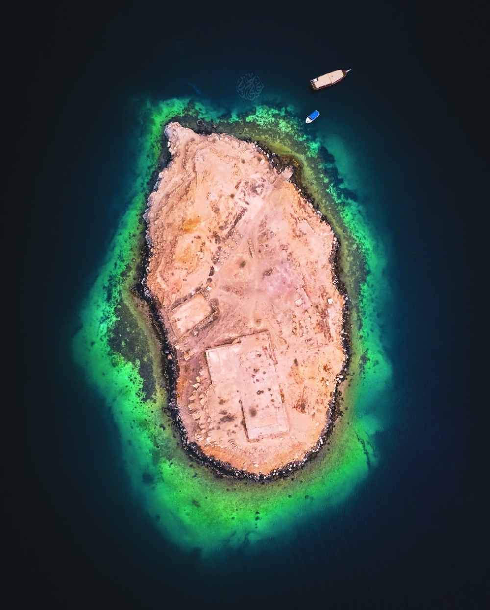 Telegraph Island in Khasab