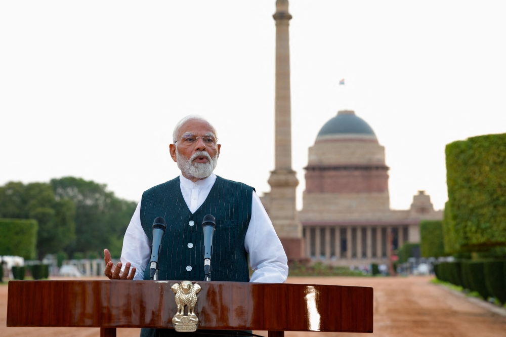 India's Prime Minister Narendra Modi 