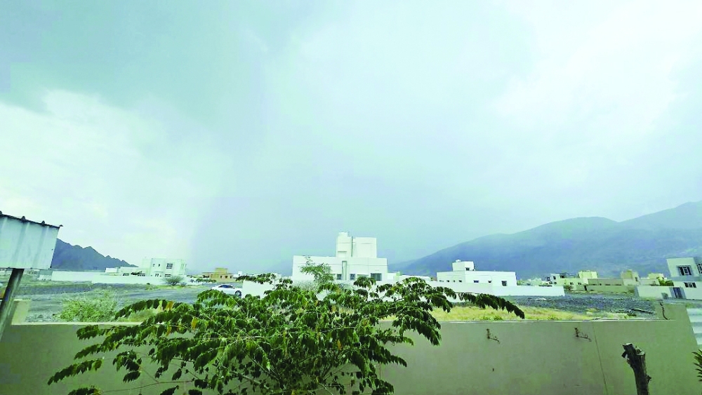 Governorates experience heavy rain and strong winds