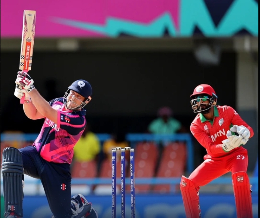 Brandon McMullen's unbeaten 61 off just 31 balls steered Scotland to victory