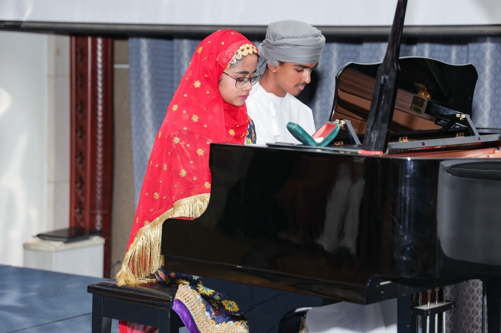 Child artistes perform at the cultural programme Shusha - The Cradle of Culture of the East' (1)
