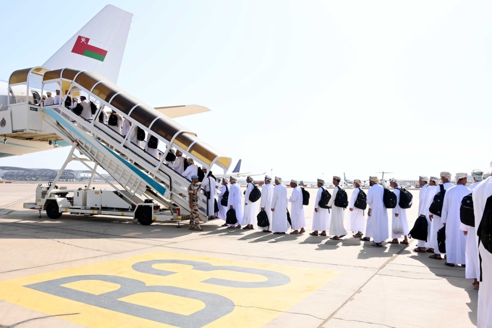 Military Hajj Mission leaves for KSA