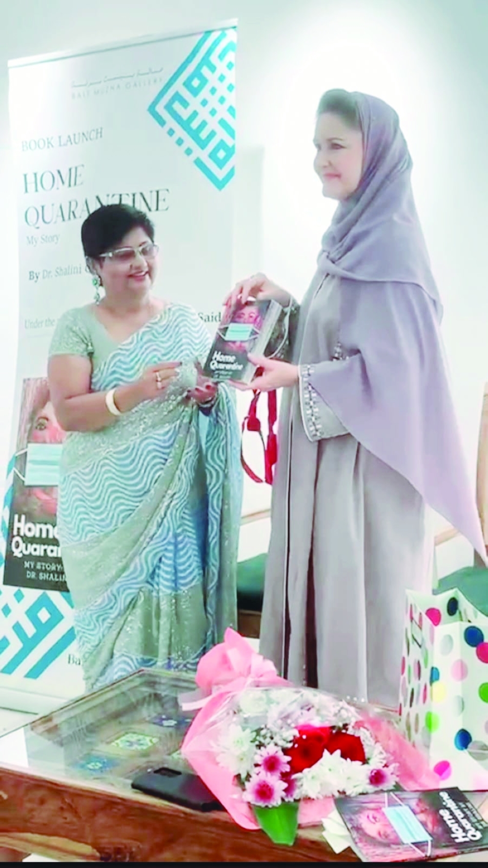 Book recalls Covid quarantine times