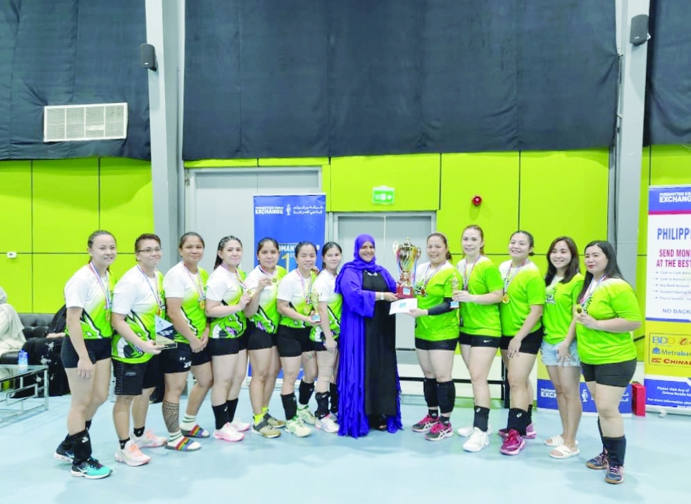 Muscat Blazers clinch title in 10th edition of women's volleyball tourney
