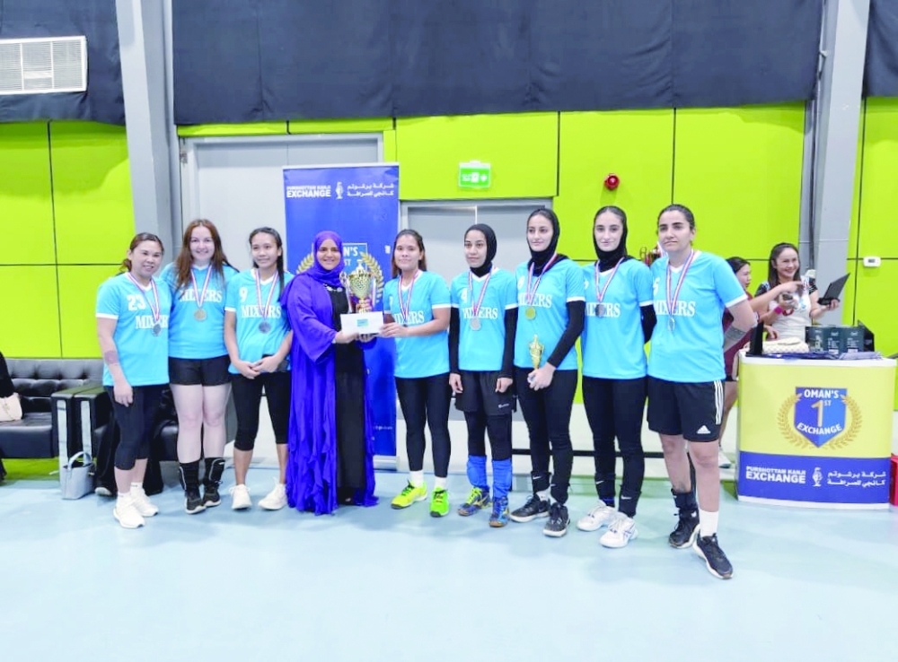 Muscat Blazers clinch title in 10th edition of women's volleyball tourney