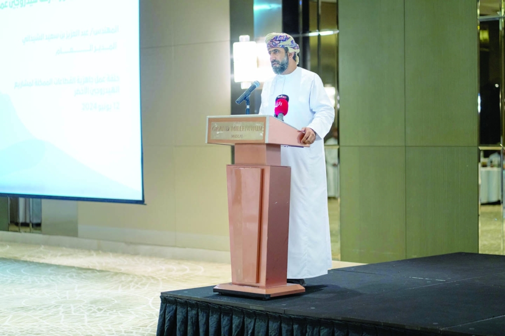 Eng Abdulaziz al Shidhani, Managing Director of Hydrom