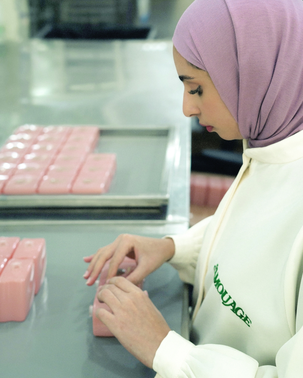 Every Amouage Guidance Eau de Parfum, like all Amouage fragrances, is manufactured manually in the Amouage Manufacture in Muscat.