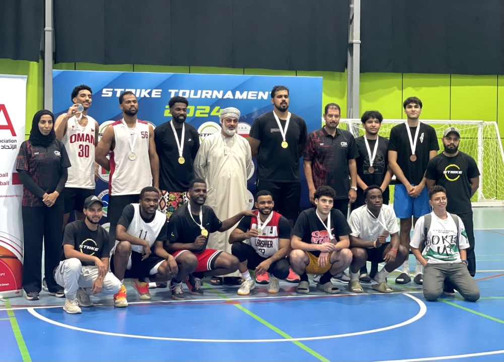 Marsa crown Strike Oman 3x3 Basketball tournament