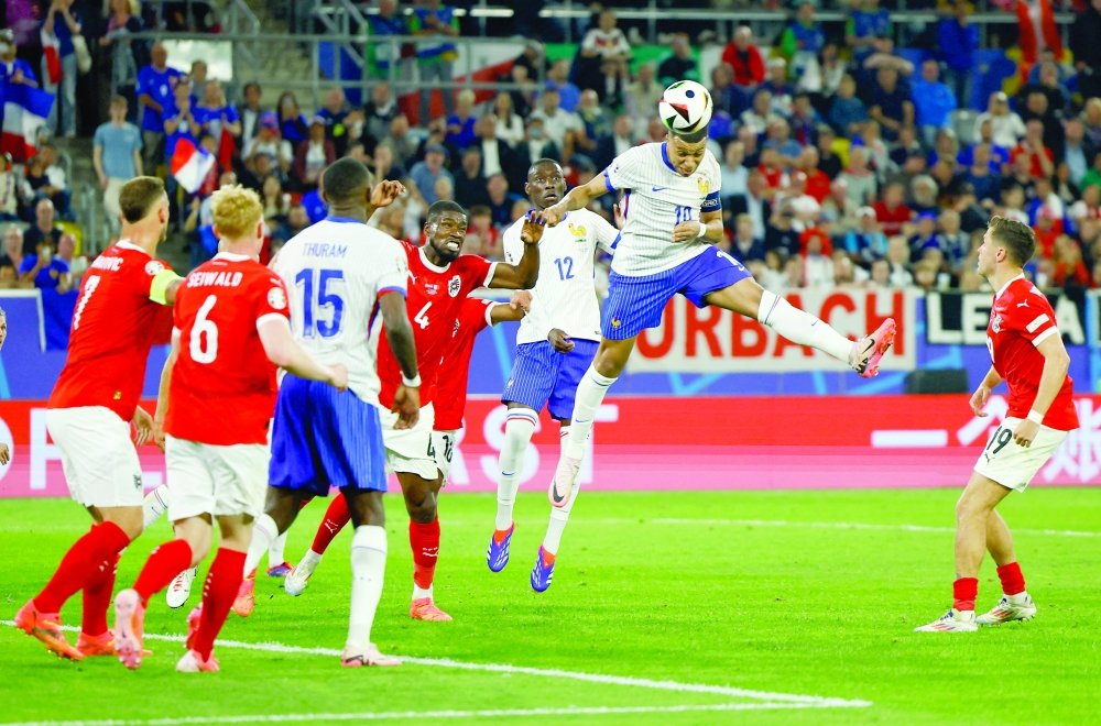 France's Kylian Mbappe in action.— REUTERS