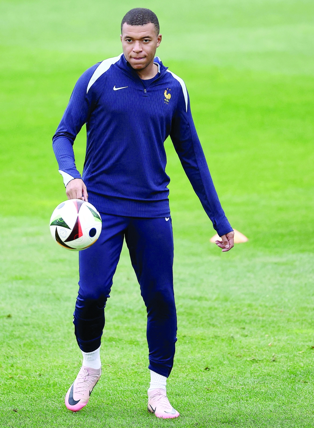 France's forward Kylian Mbappe.— AFP