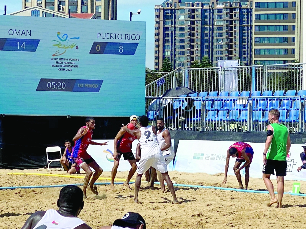 Oman Beach Handball conclude World Cup Championship