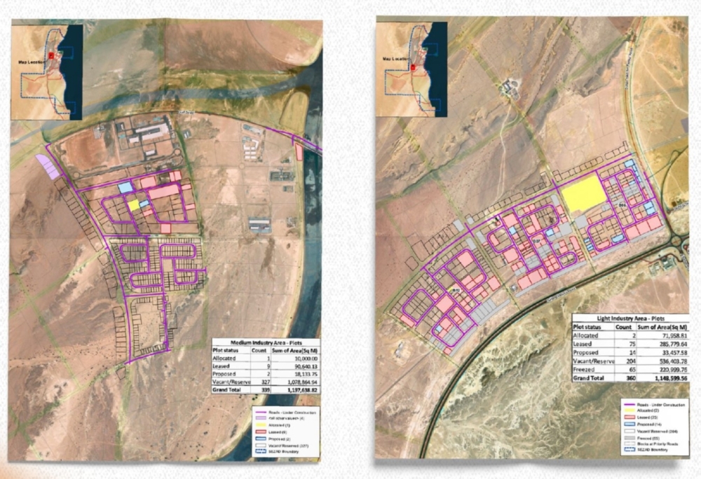Masterplan for the Light and Medium Industries Cluster.