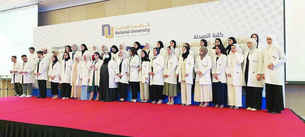 White Coat ceremony for Pharmacy graduates held at the Sheraton Oman Hotel.
