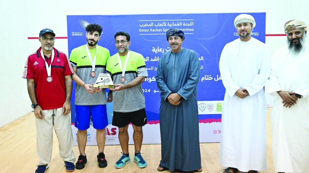 Masirah club emerge Oman Squash championship