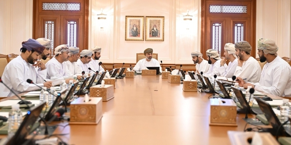 The meeting was chaired by Khalid Hilal al Maawali, Chairman of the Council. - ONA