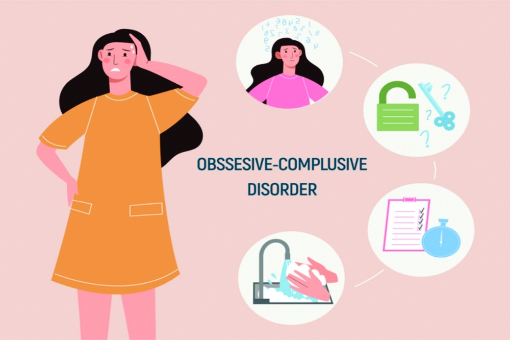 Obsessive compulsive disorder concept