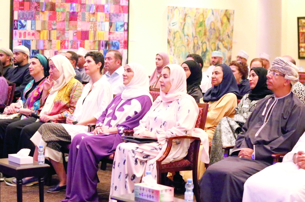 Al Mawred Al Thaqafy hosted a reception in partnership with Bait Al Zubair Foundation in Muscat recently 