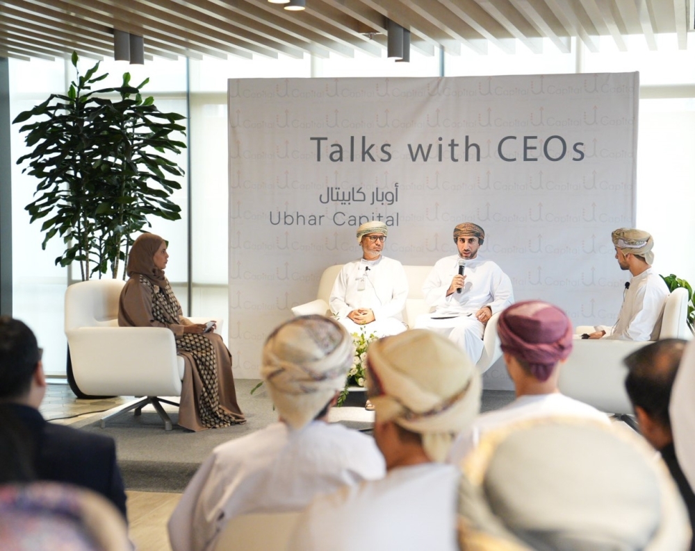 'CEO Talks @ U Capital' is an initiative where CEOs and CFOs from leading companies in Oman come together for interaction with the wider investor community.