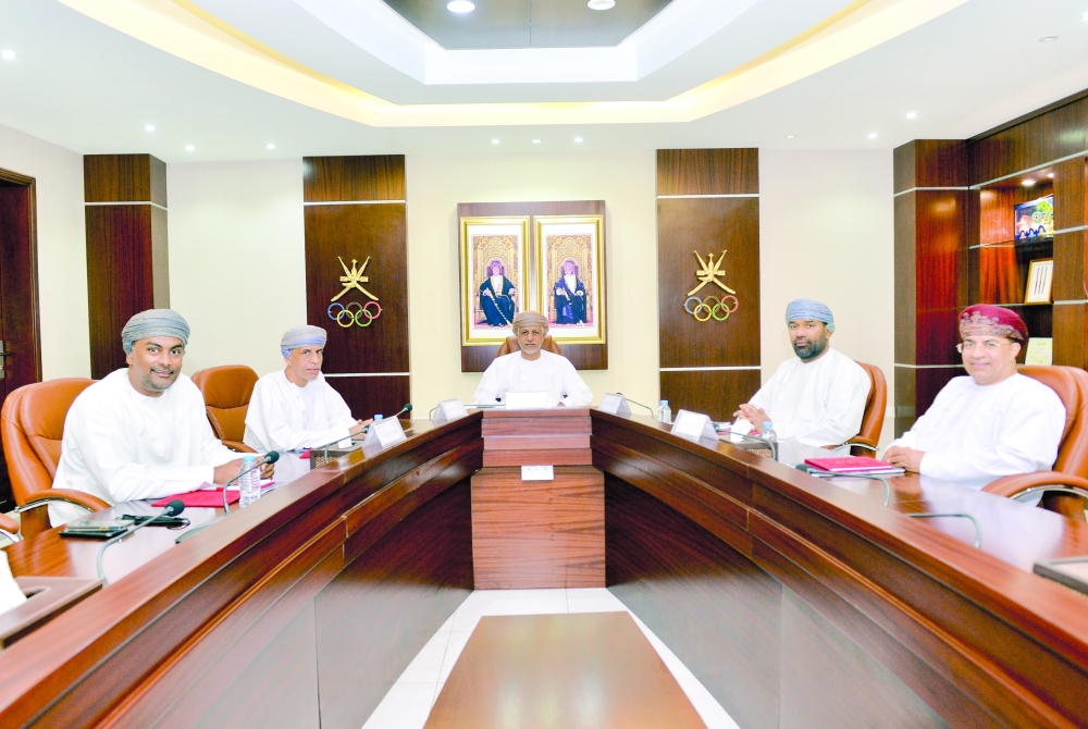 Khalid al Zubair head the meeting