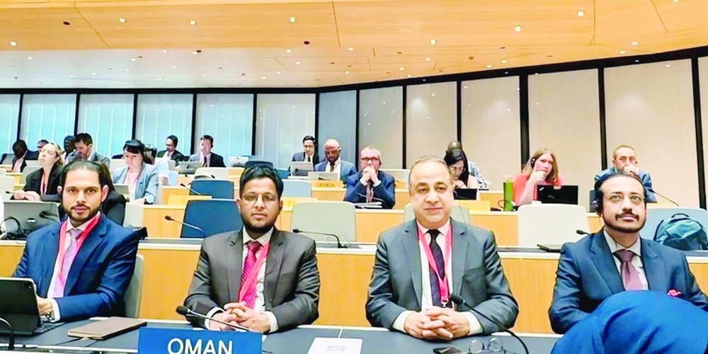 Oman’s delegation was headed by Dr Saleh bin Said Masan, Under-Secretary of the Ministry of Commerce, Industry and Investment Promotion for Commerce and Industry. - ONA