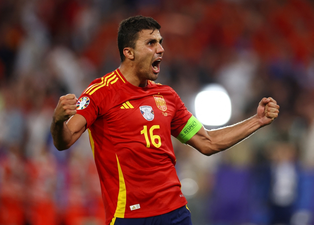 Spain's Rodri 