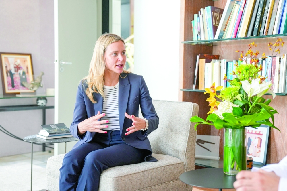 French Ambassador Véronique Aulagnon 