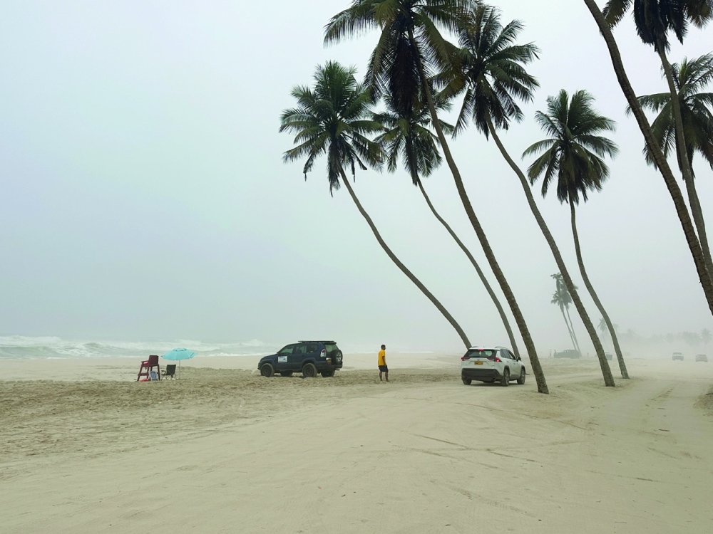 Salalah's dedicated safety team at work during Khareef