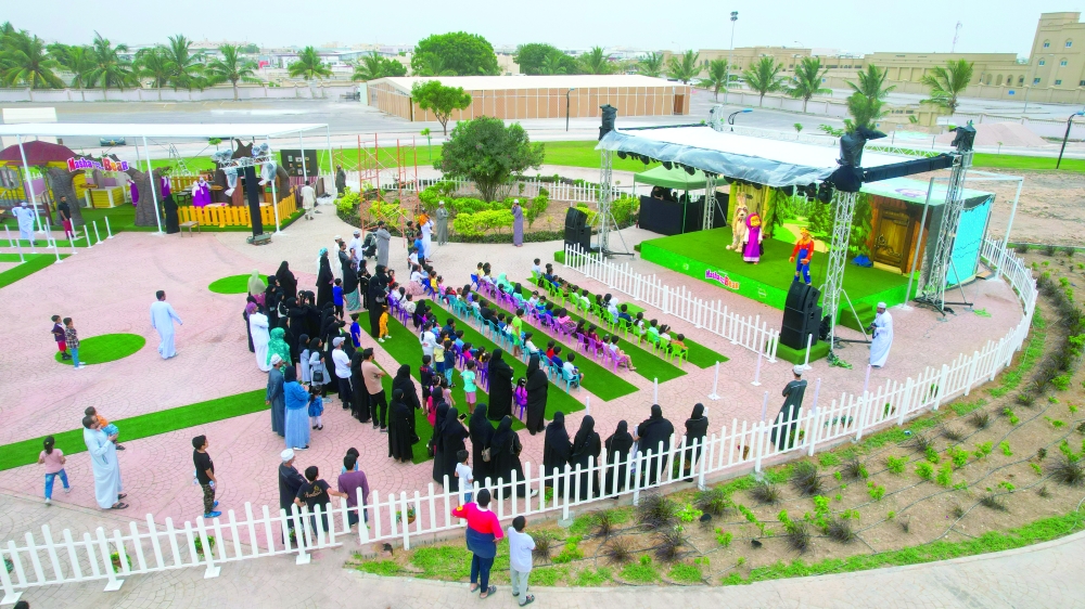All sites and venues of Dkareef Dhofar Season 2024 have been decked up 