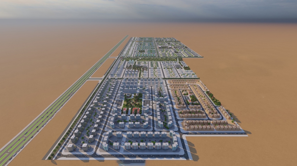 Phase 1 design of the Integrated Economic Zone in Al Dhahirah.