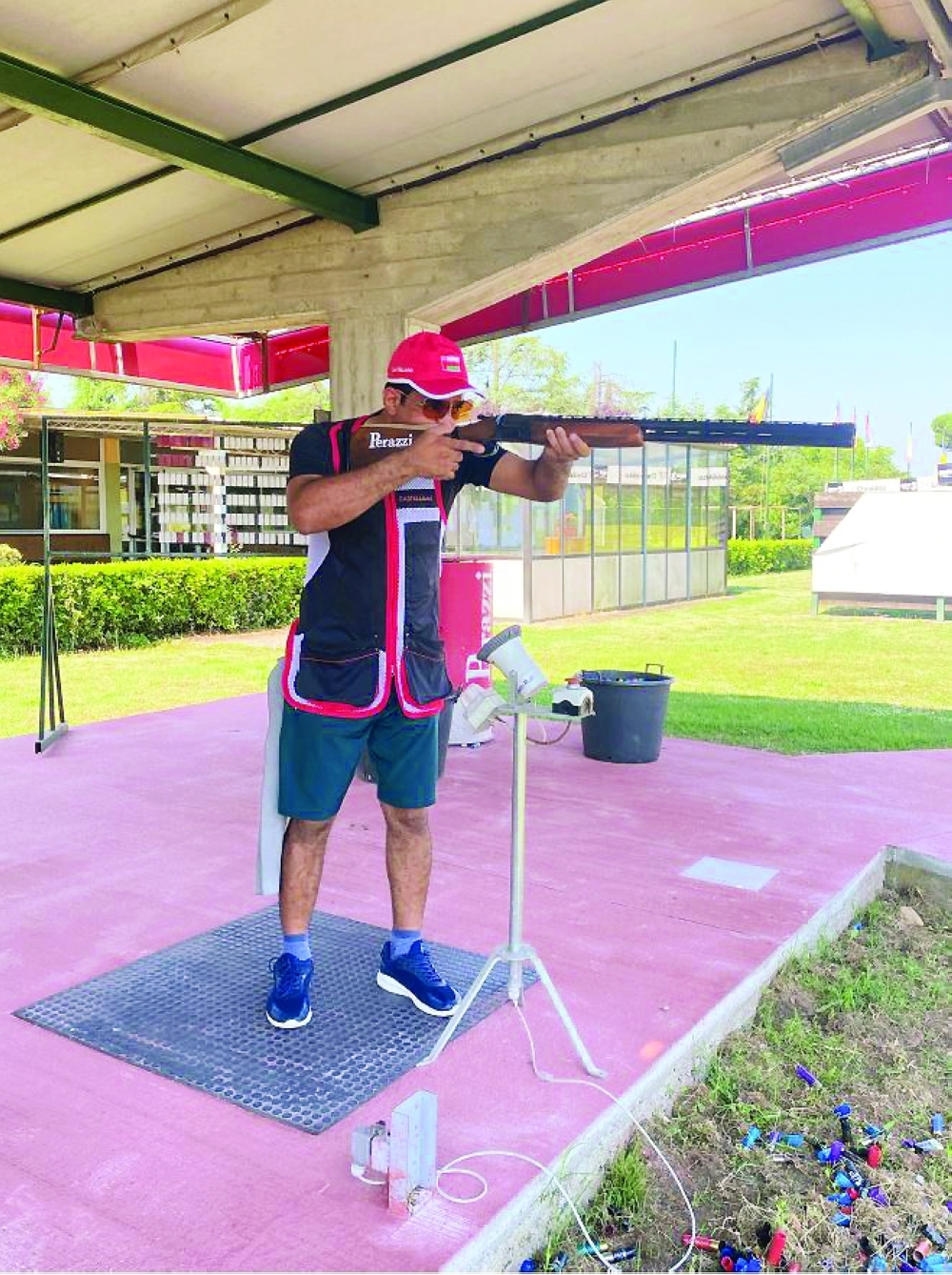 Said Al Khatri trains hard in Italy for Paris Olympics