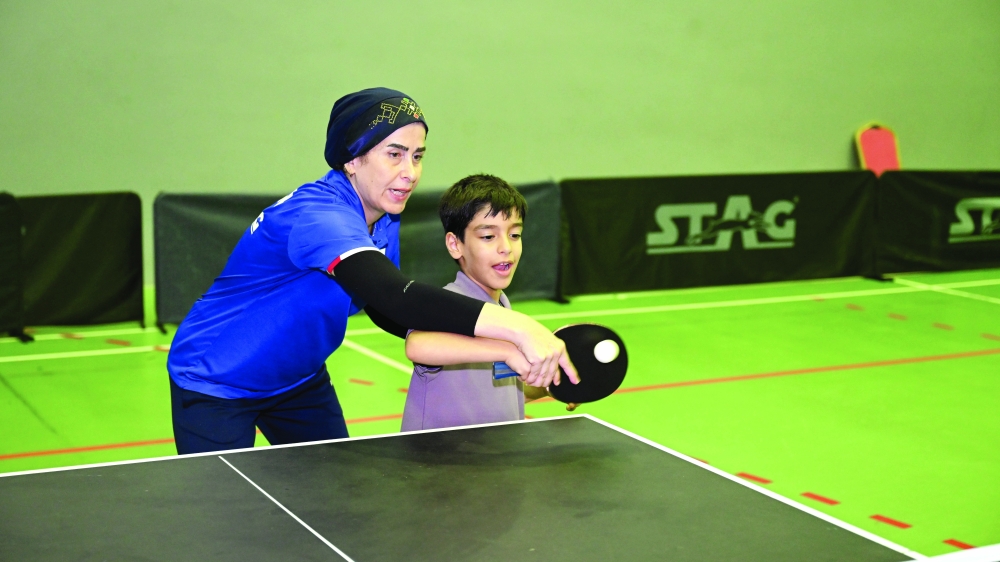 Training to select talented junior TT players ends today