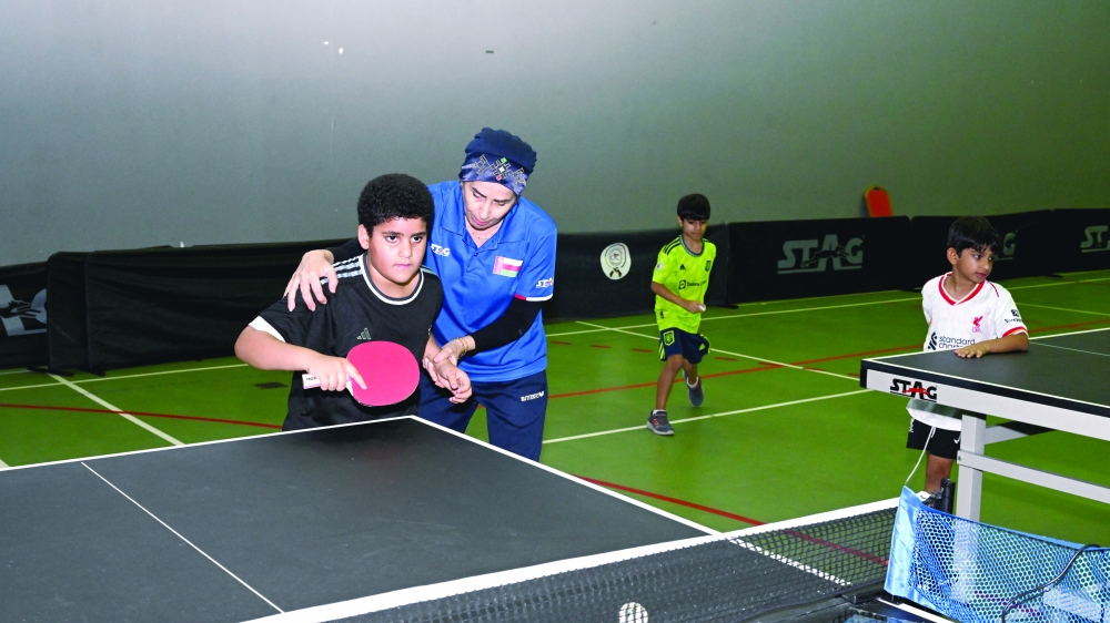 Training to select talented junior TT players ends today