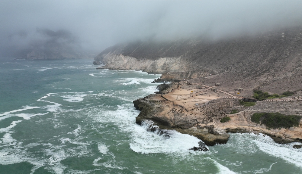 The southwest winds play the significant role but this is also why it is dangerous to approach the Arabian Sea while the winds are active