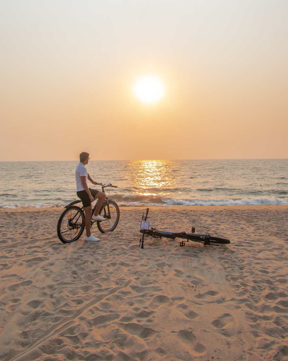 Sunset at Marari-Beach