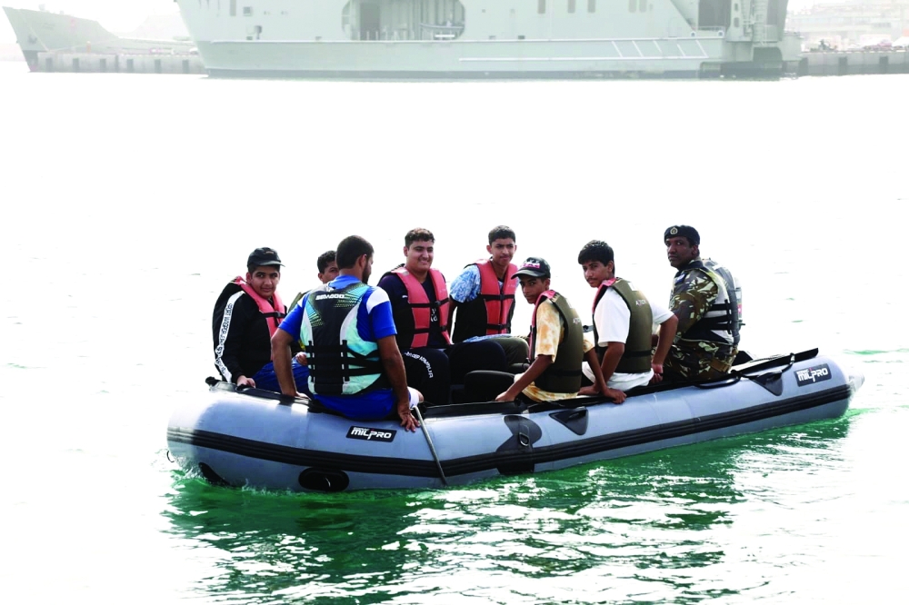 The Sultan Qaboos Naval Academy hosted a summer programme to prepare the youth with essential maritime skills 