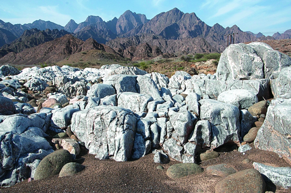The Western Al Hajar mountain range is considered the highest and steepest mountain range in Oman.