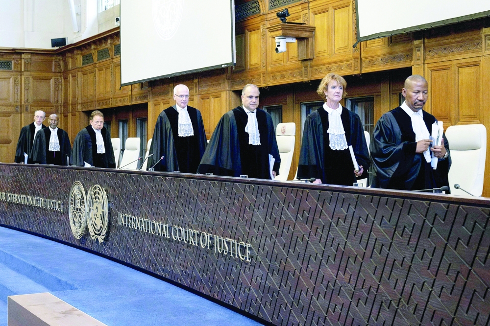 The UN's top court handed down its view declaring "illegal" Israel's occupation of Palestinian territories since 1967, amid growing international pressure over the war in Gaza. — AFP