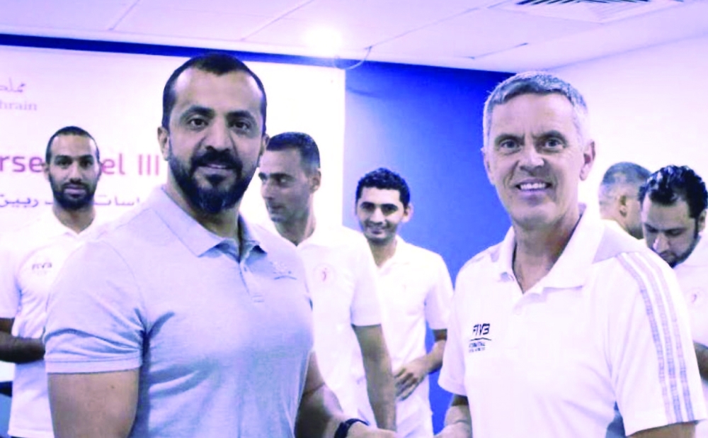 Dr Shihab al Riyami (L) and Gordan Mayforth 