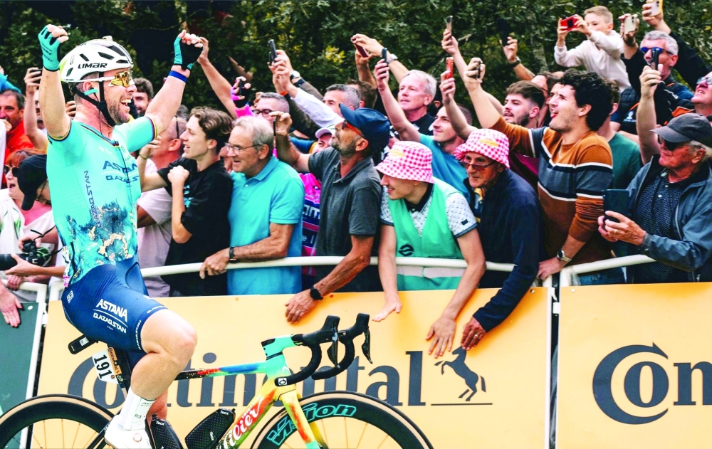 British cyclist Mark Cavendish