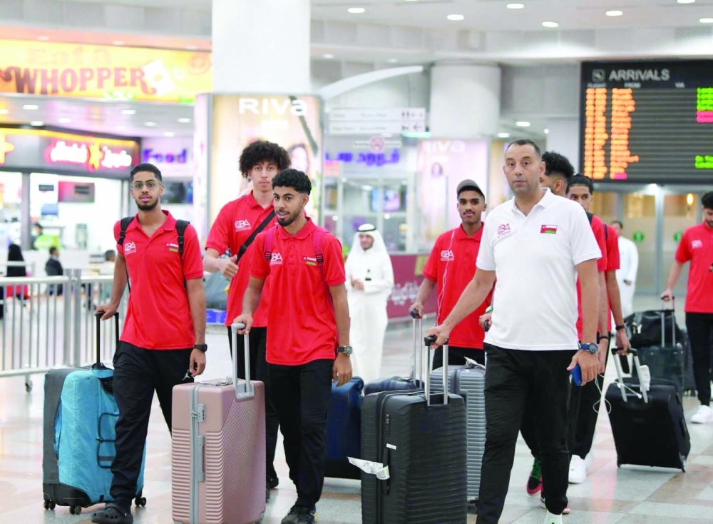 Oman basketball camp in Kuwait ahead of Gulf tourney