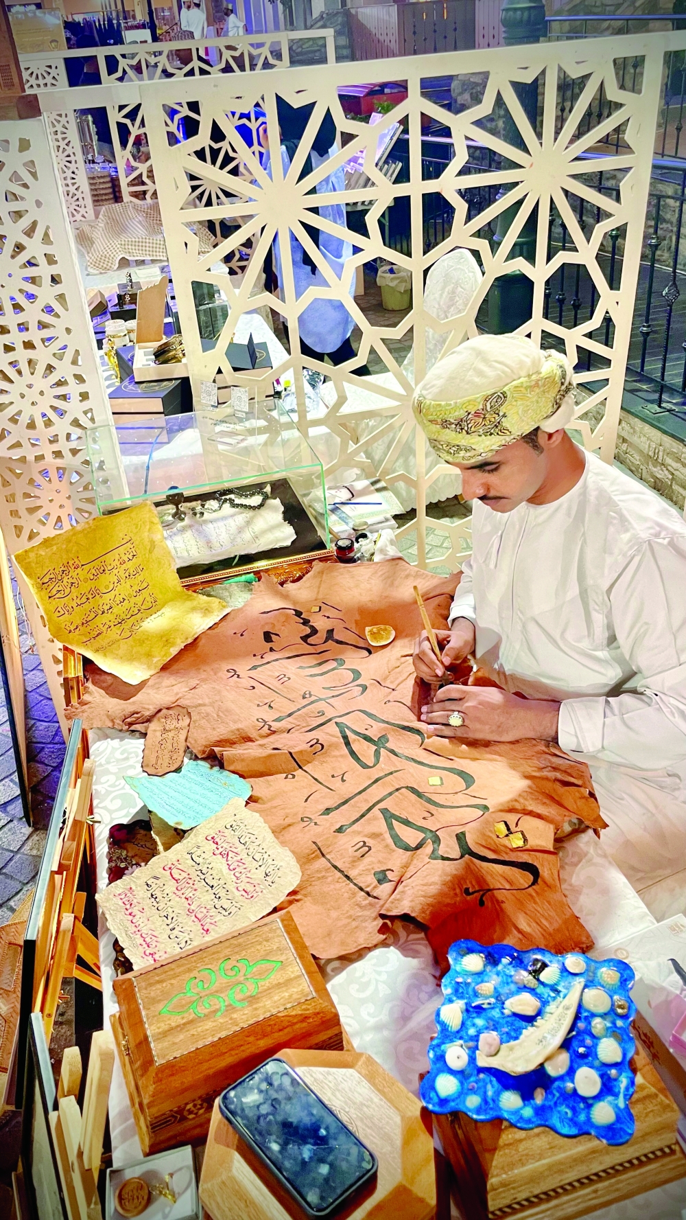 Revival of Arabic calligraphy in Oman
