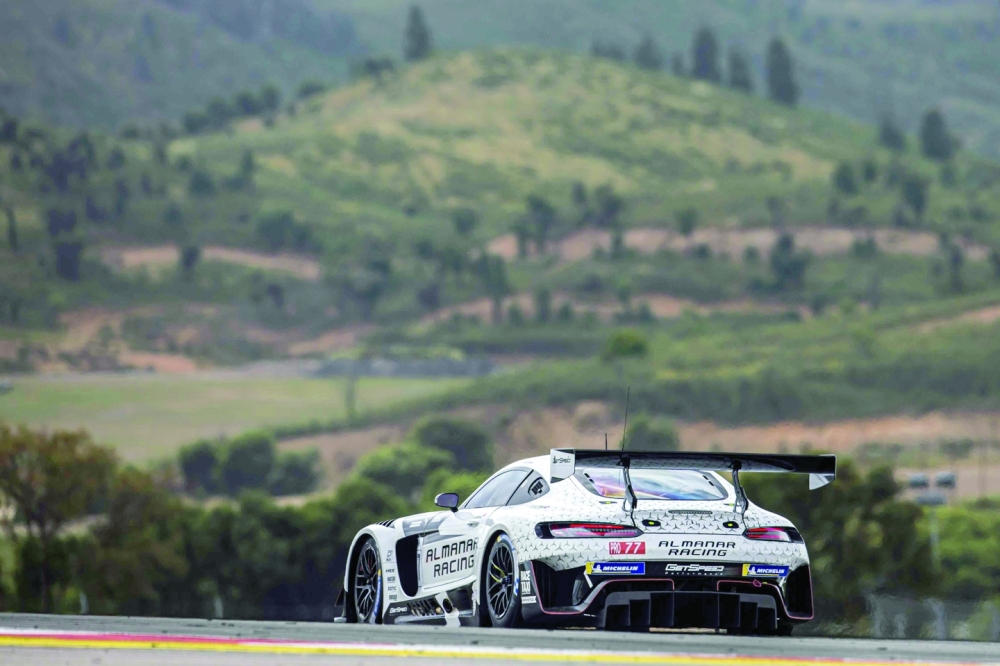 The Al Manar Racing by Getspeed Mercedes-AMG GT3.