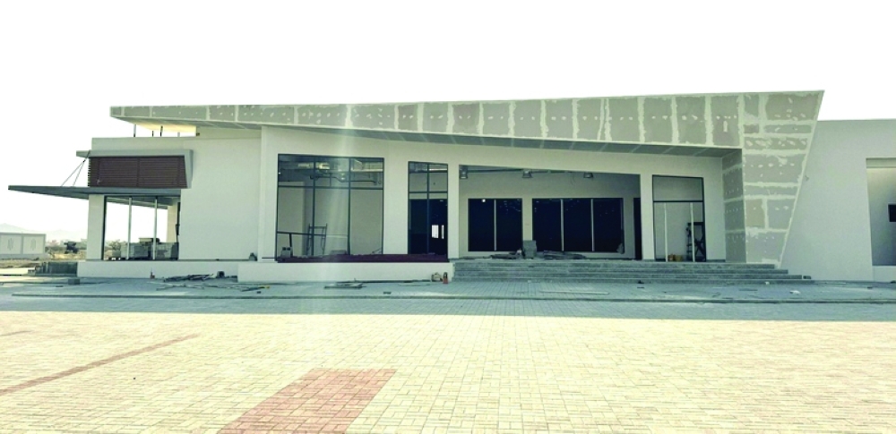 The new market has a total area of 1,366 square metres and contains 24 platforms for selling fish. - ONA