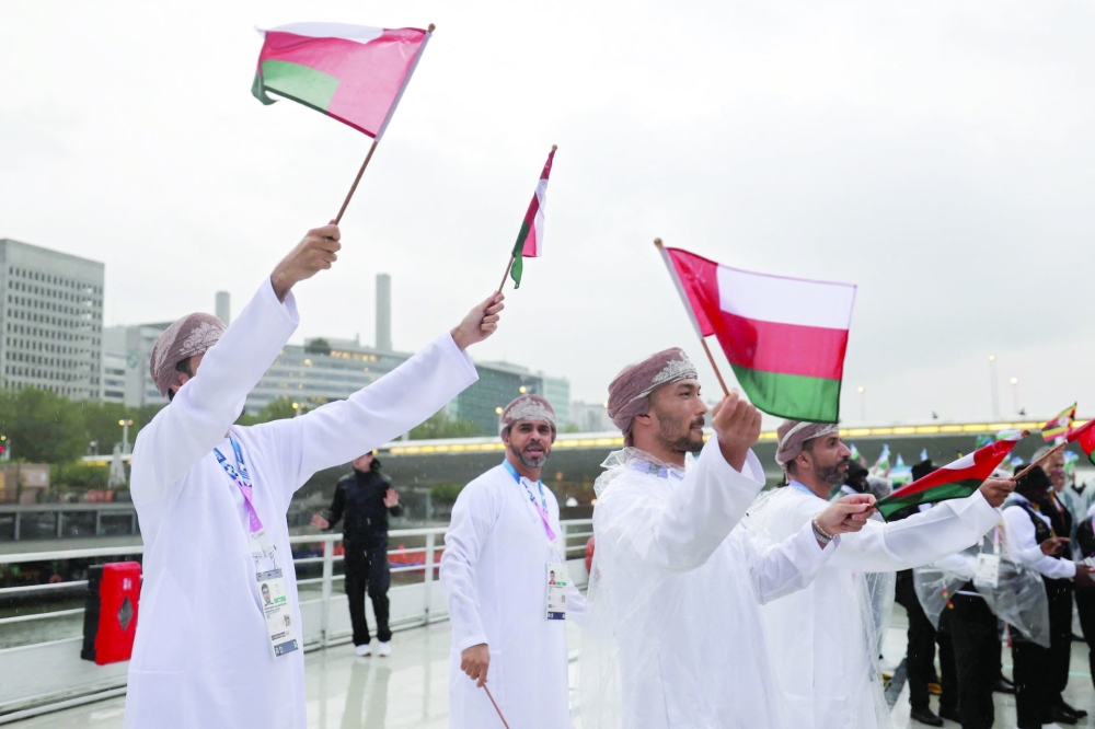 Omani delegation shines at Paris 2024 Olympics opening ceremony