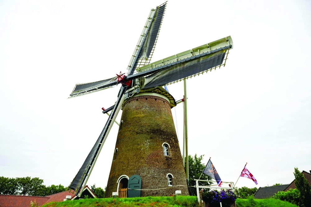 'Windmill love' sees Dutch artist become mill operator
