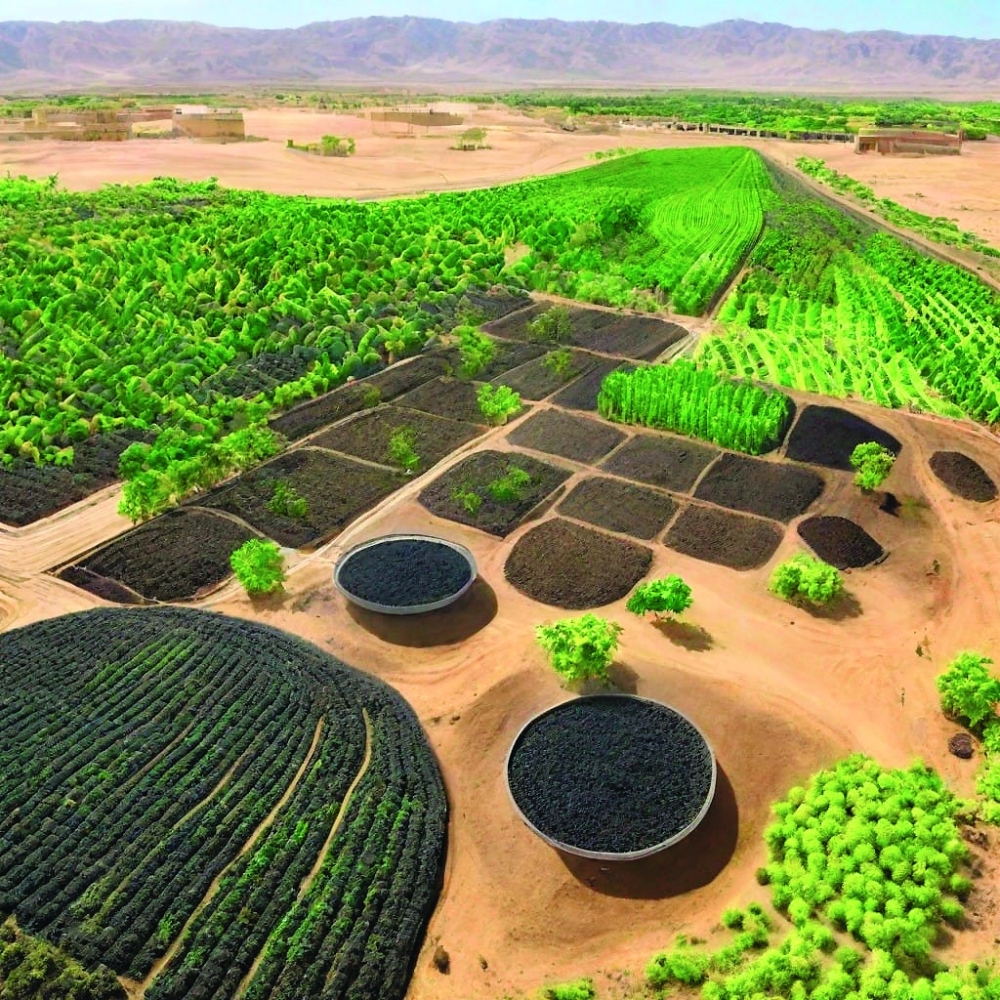 Biochar: A sustainable solution for agriculture and climate change in Oman