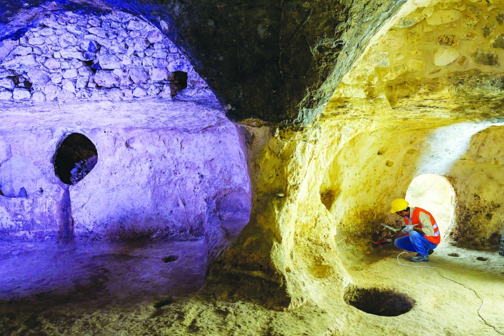 Ancient secrets unearthed in vast Turkish cave city