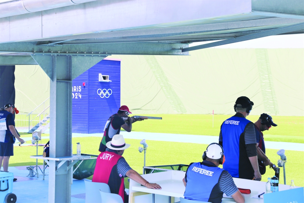 Said scores 70 points in Men’s Trap qualifier